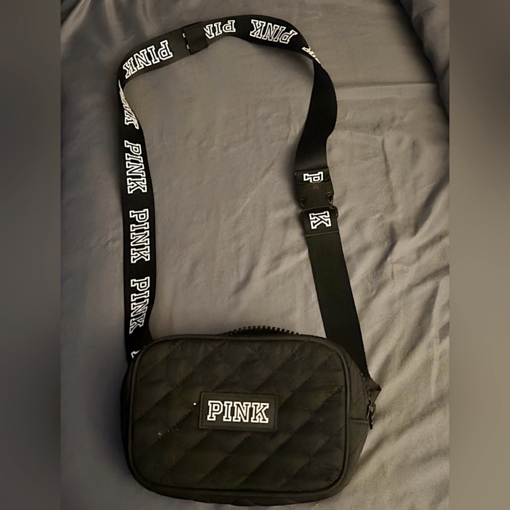 Vs Pink fanny pack bag.